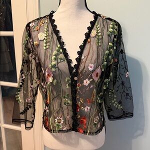 Chris McLaughlin Sheer Cardigan
